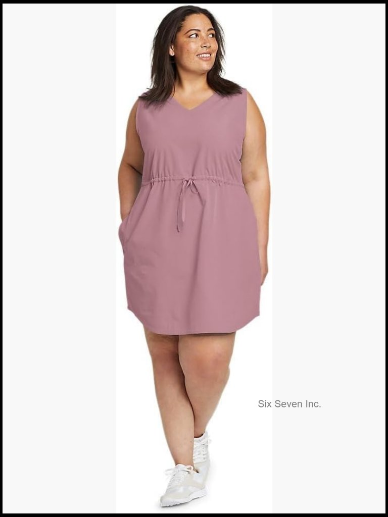 Tank Dress With Four-Way Stretch And Upf 50+